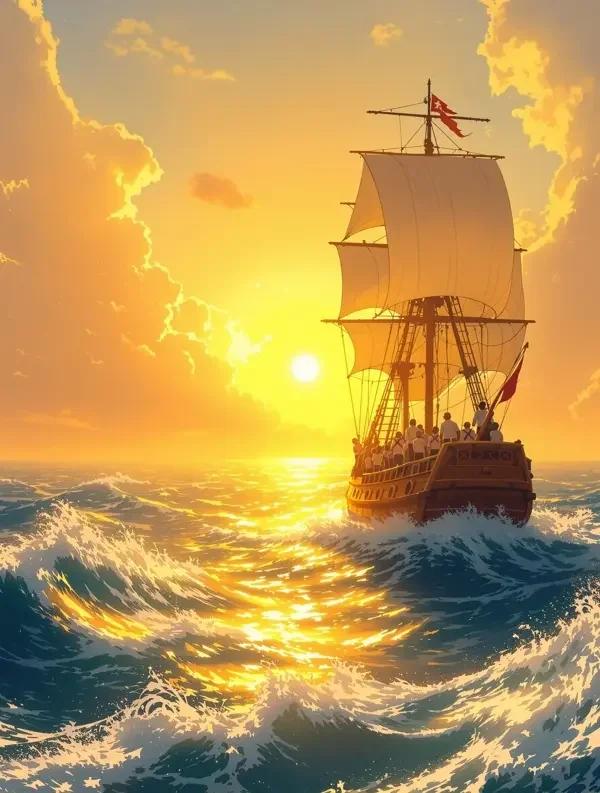 苍蓝之海的航迹 动漫封面